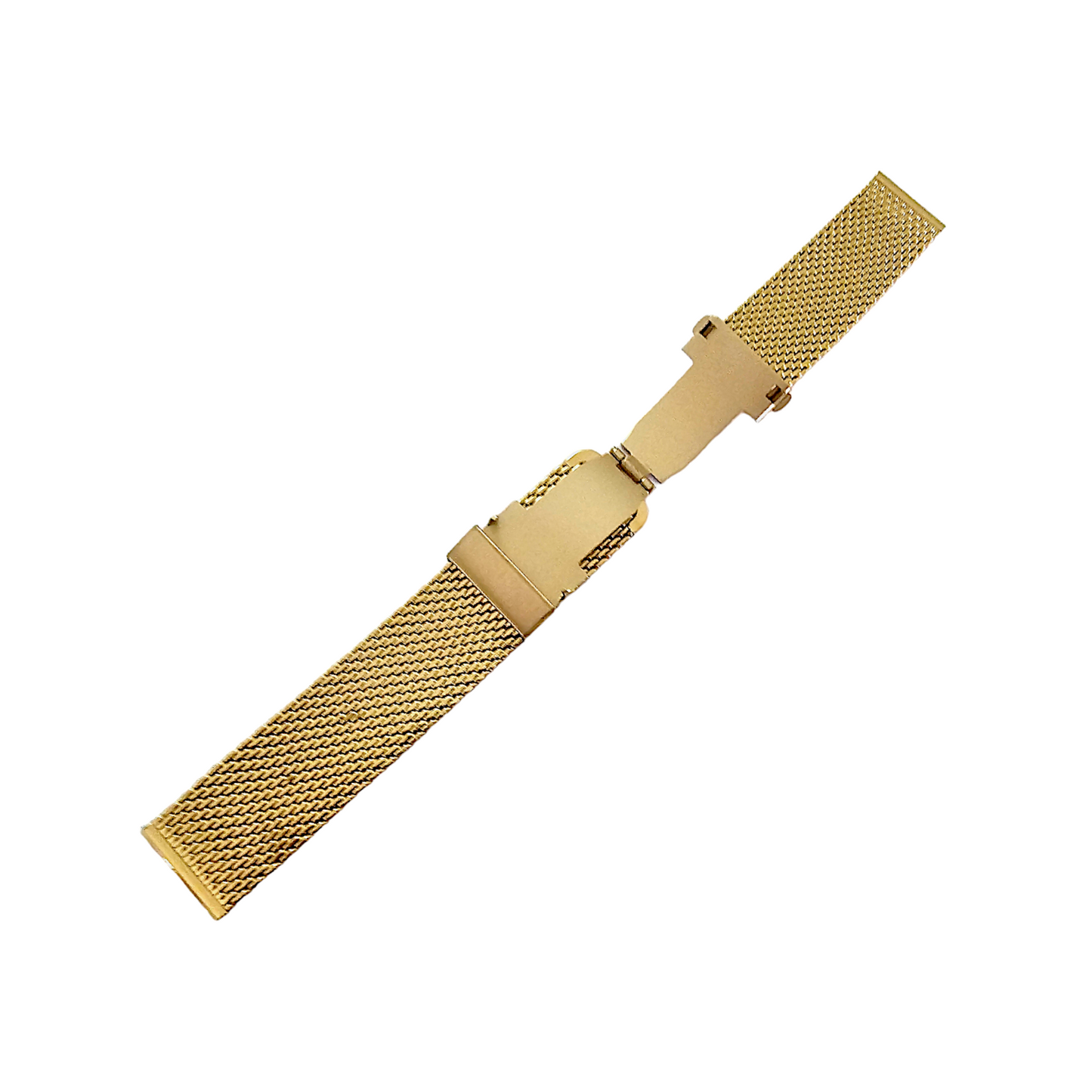 Shark Mesh High Quality 2.7mm Thick Milanese Watch Strap Band Gold 18 20 22 mm