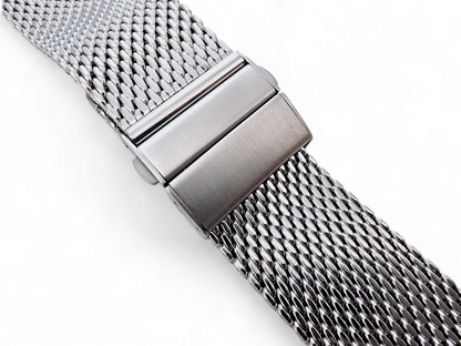 Premium 2.7mm Thick Heavy Shark Mesh Watch Strap Band Milanese Stainless Steel 18mm, 20mm, 22mm