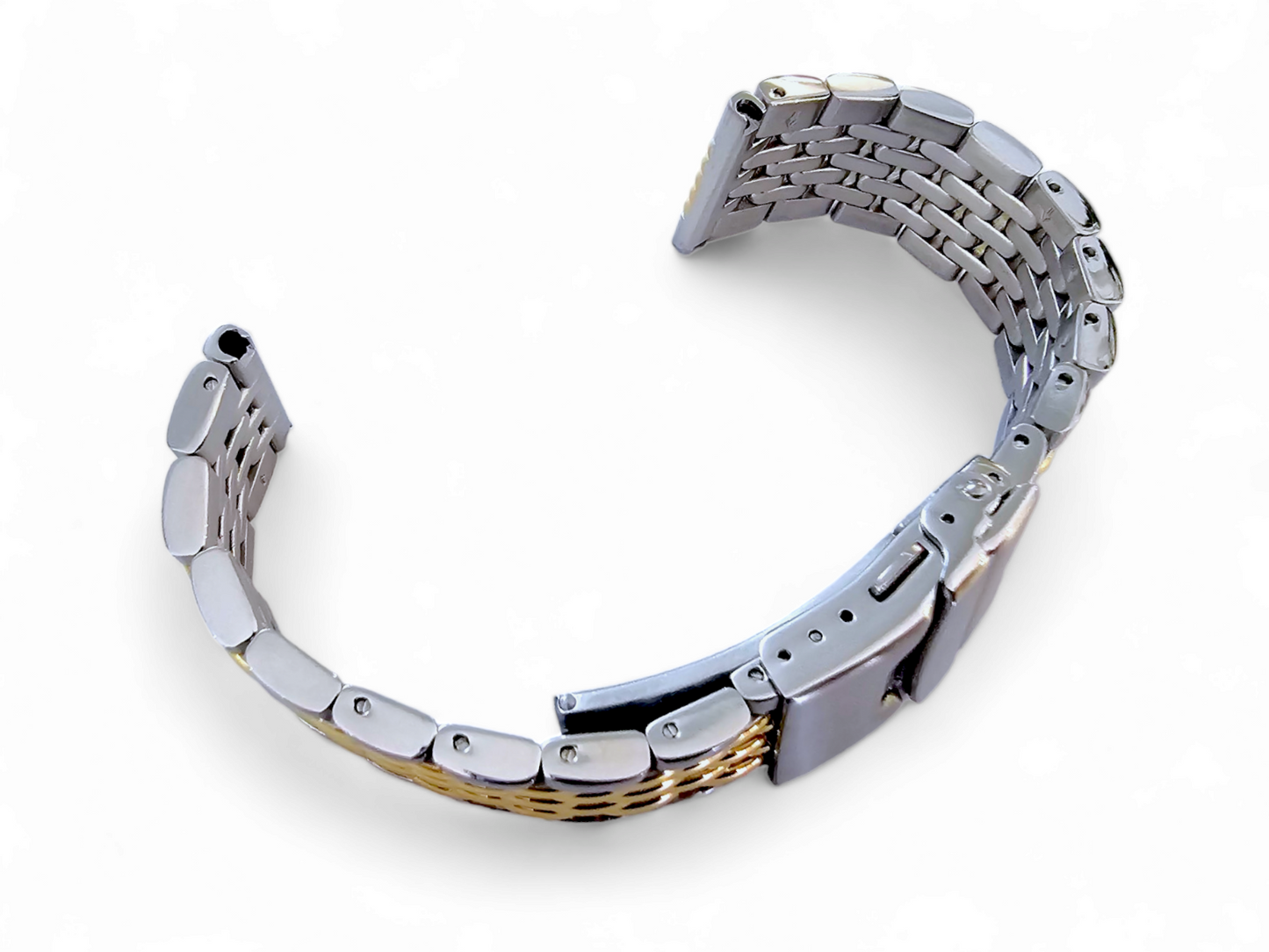 Prestige Beads of Rice Bracelet Watch Strap 316L Stainless Steel 18mm 20mm 22mm